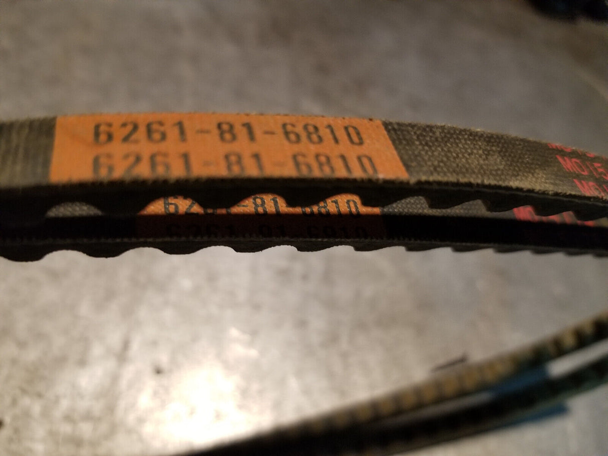 Genuine MITSUBSHI 6261-81-6810 V-Belt Set