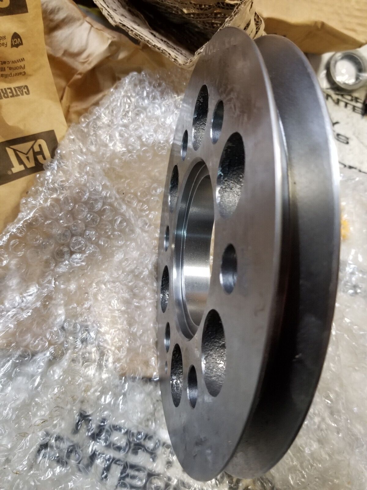 6N-7380 1-Groove Belt Tightener Pulley