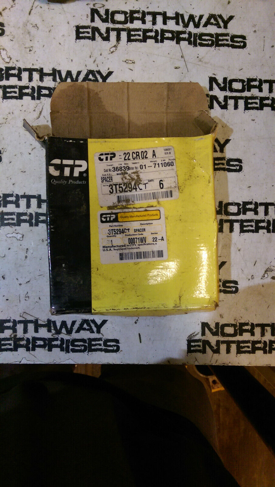 CTP CATERPILLAR SPACER 3T5294 NEW 3T-5294