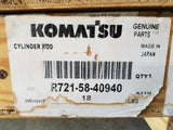 NEW KOMATSU R721-58-40940 CYLINDER ROD 2100004 867666