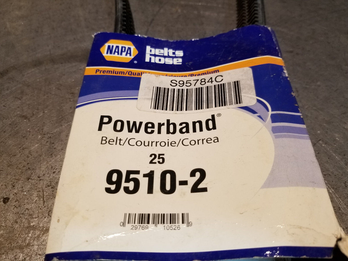 NAPA POWERBAND 25-9510-2 25-9510 S95784C