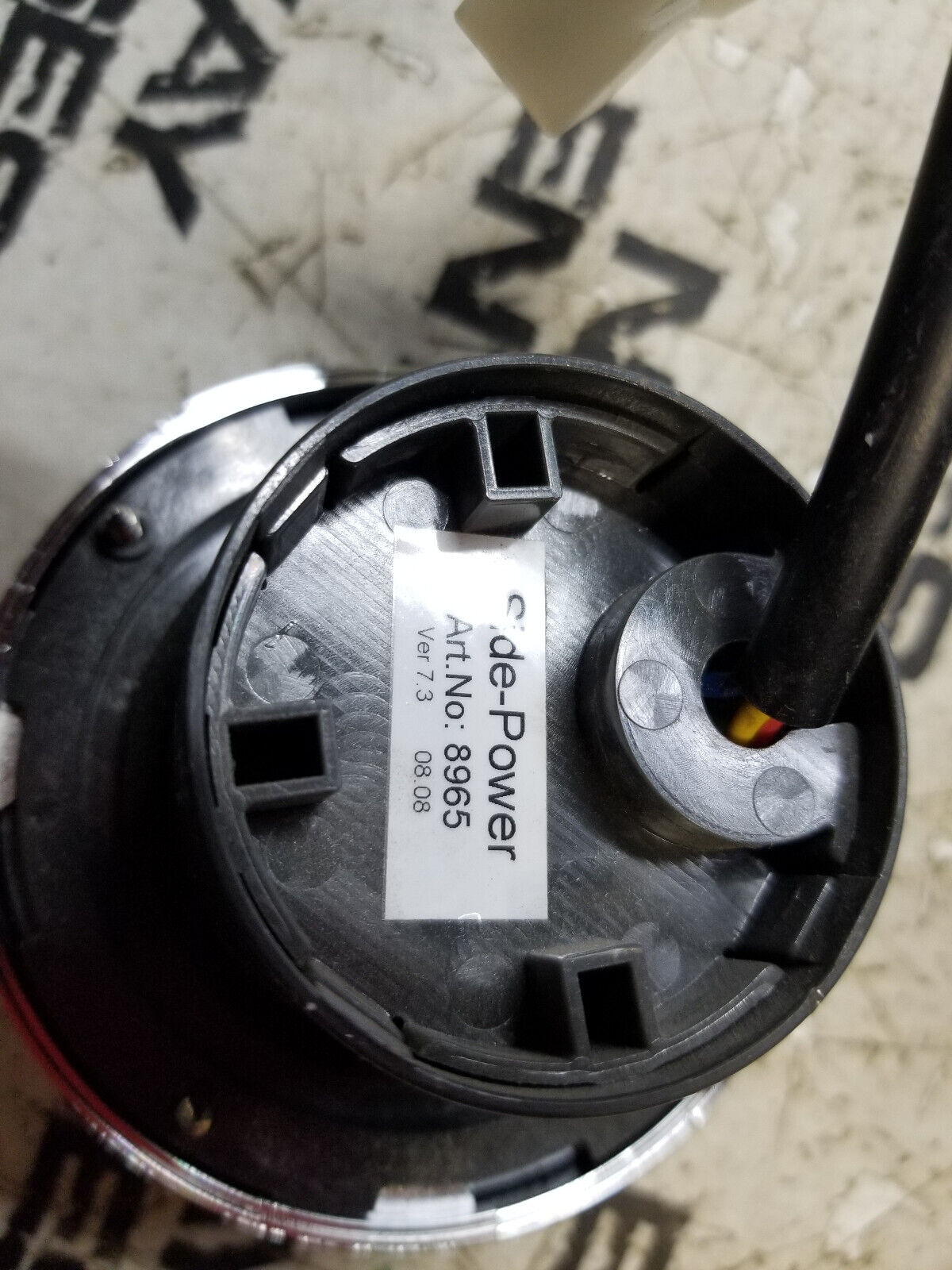 Side-Power SM8965 Round Boatpanel Thruster Control 8965