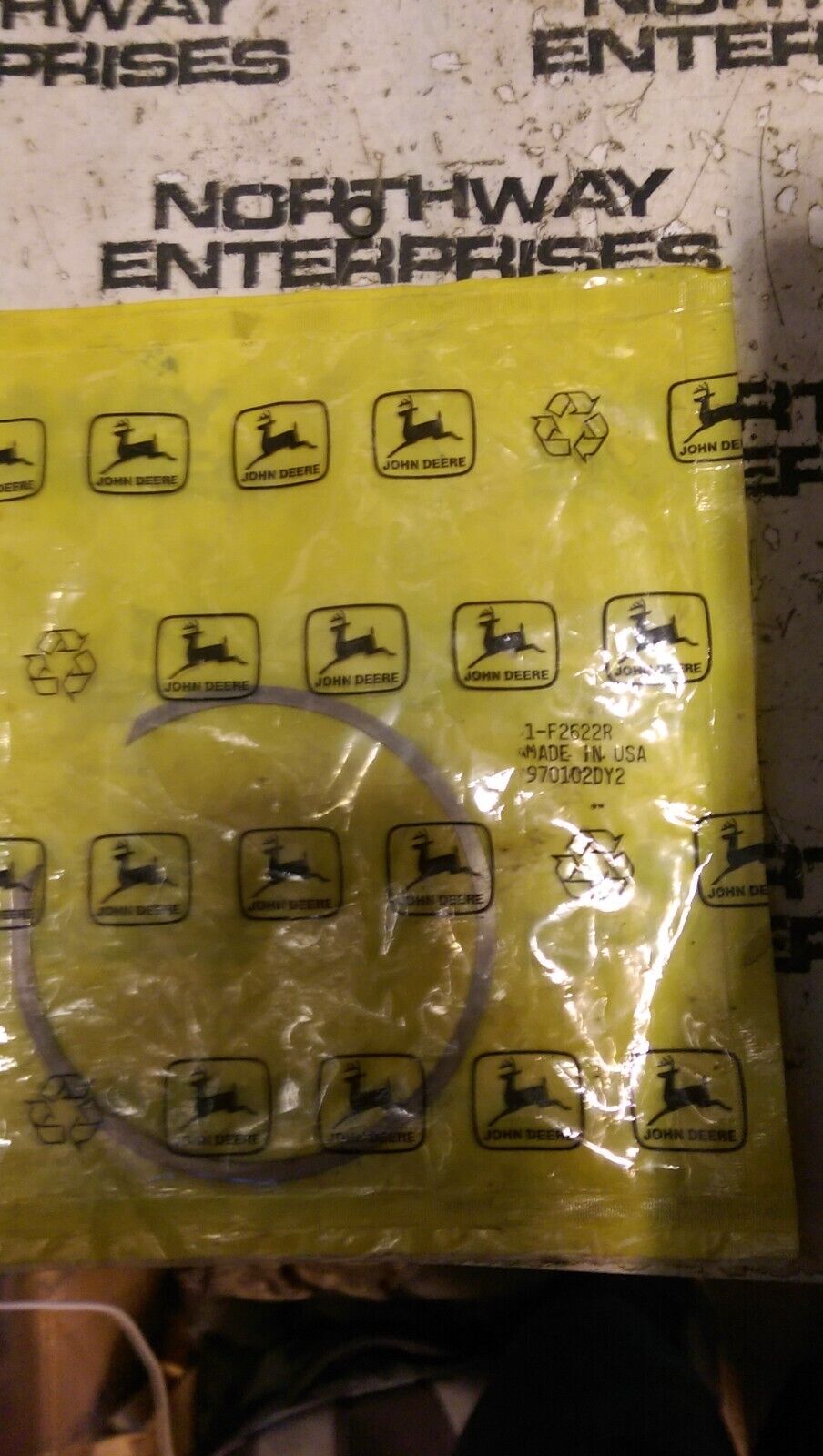 F2622R GENUINE John Deere SNAP RING