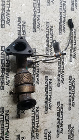 HC3Z9G437A Exhaust Crossover Pipe. Exhaust Intermediate Pipe - Right, Inlet 6.7