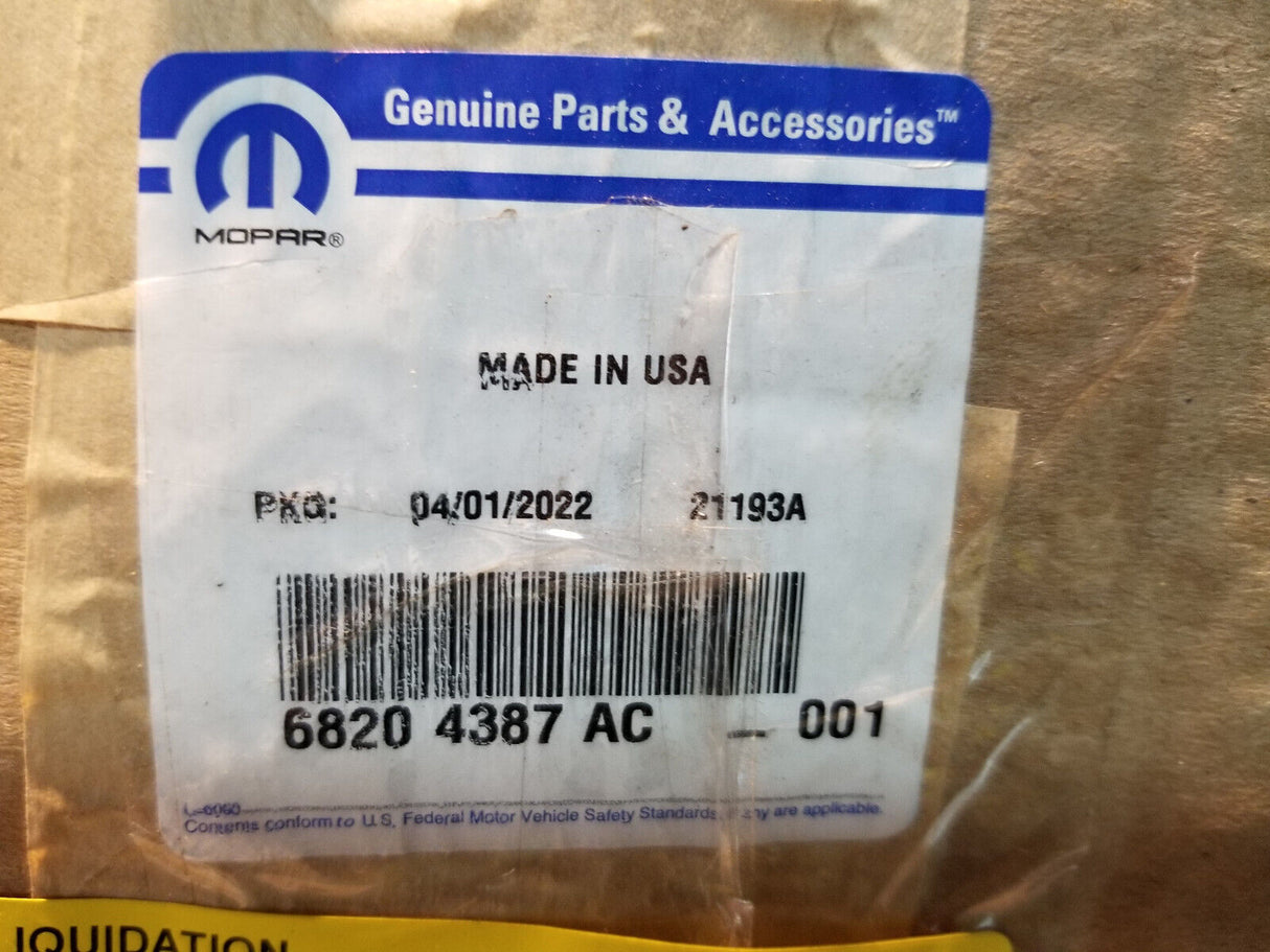 68204387AC Mopar Oem Air Suspension Compressor RAM 1500 2013-2018