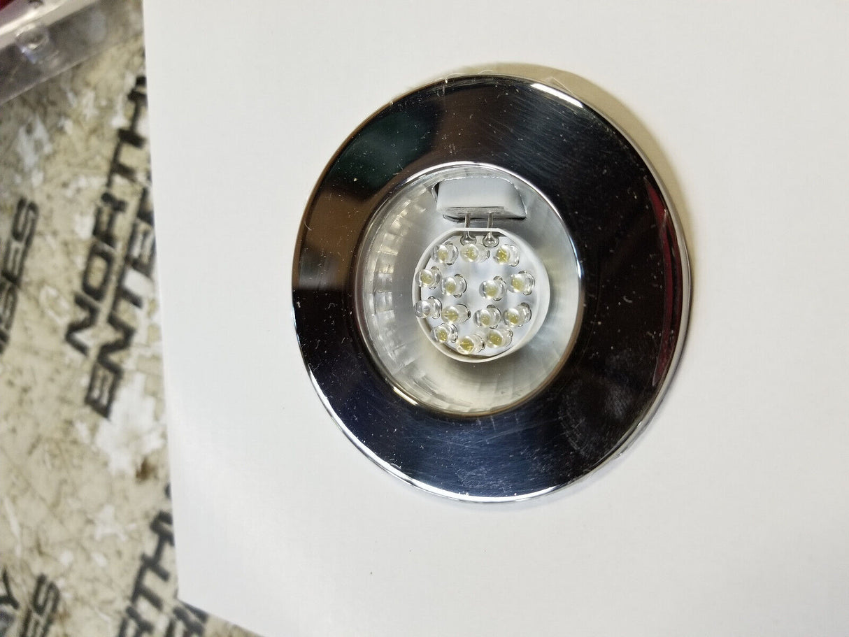404230-3 Sea-Dog LED Overhead Light - Brushed Finish - 60 Lumens - Clear Lens