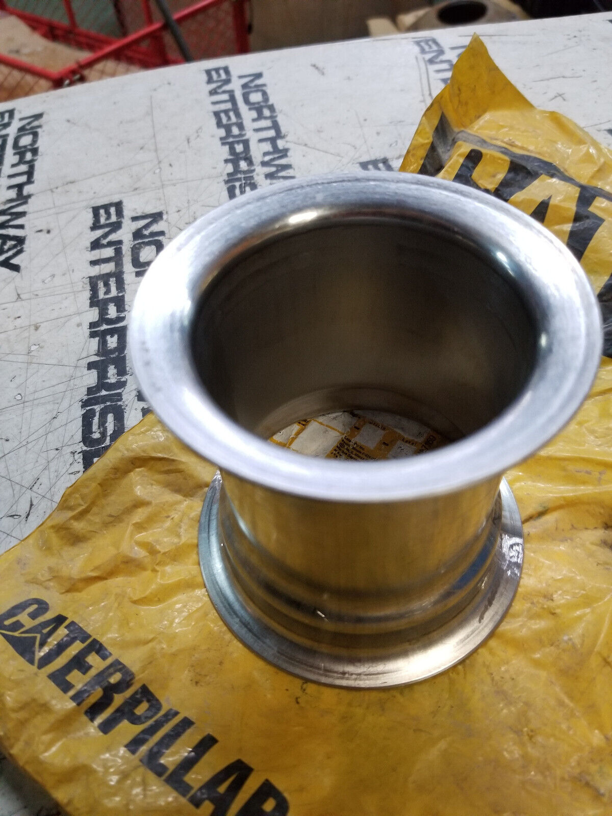 CATERPILLAR 7E-3901 67.60mm Outer Diameter Exhaust Tube 7E3901
