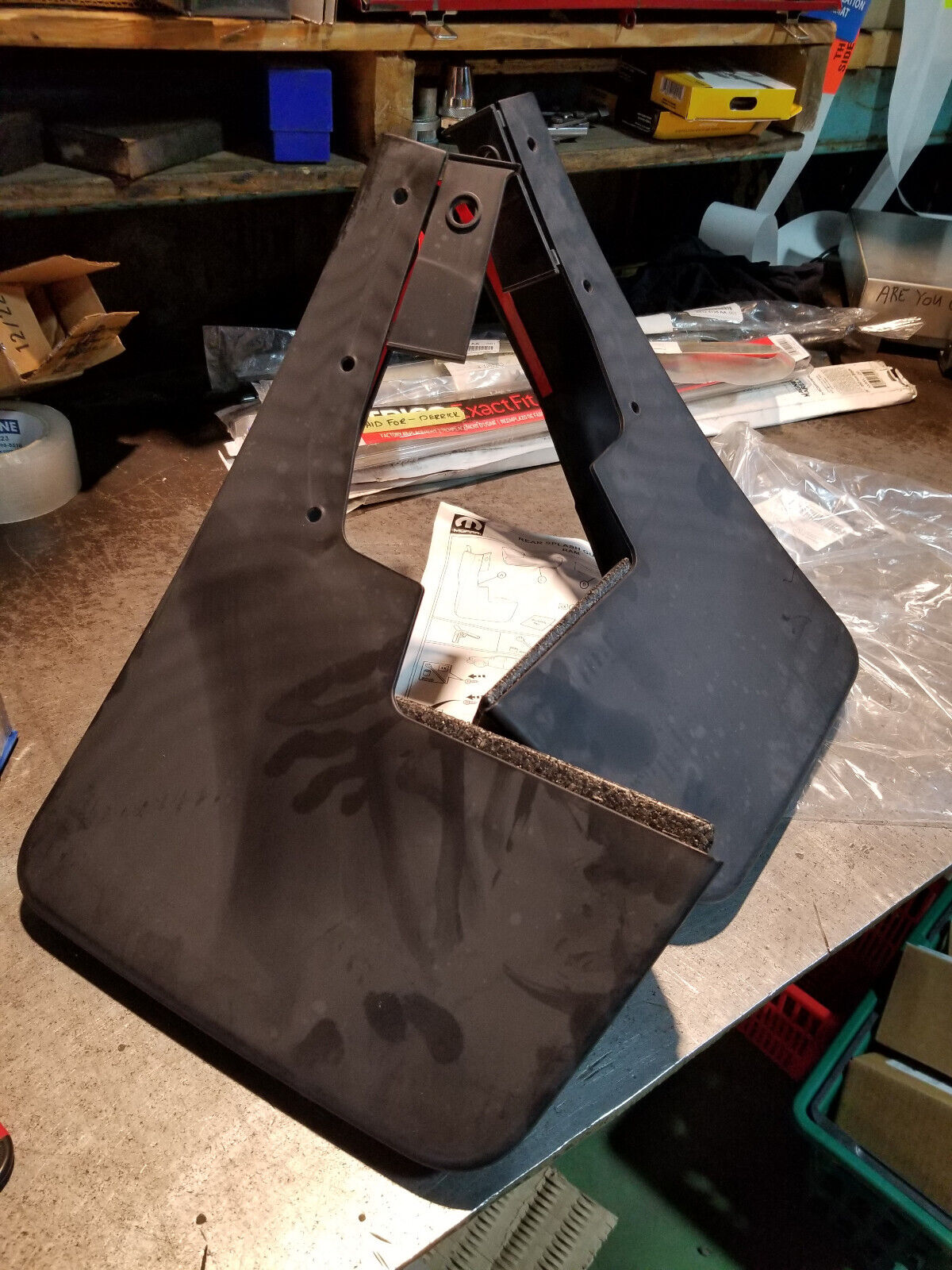 19-22 Ram 1500 Rear Left Driver & Right Passenger Side Splash Guards 82215490AC