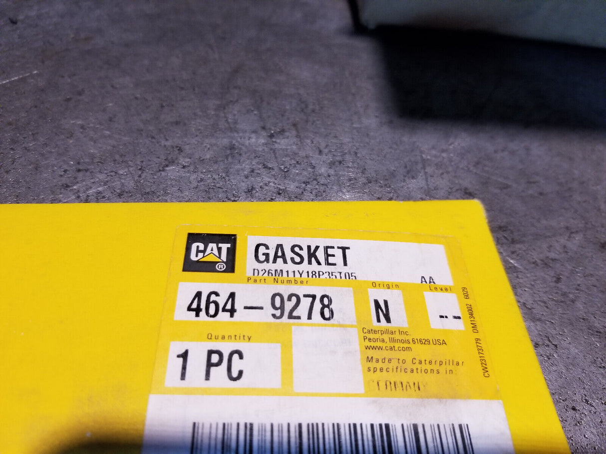 464-9278 CATERPILLAR Genuine OEM PISTON PUMP GASKET