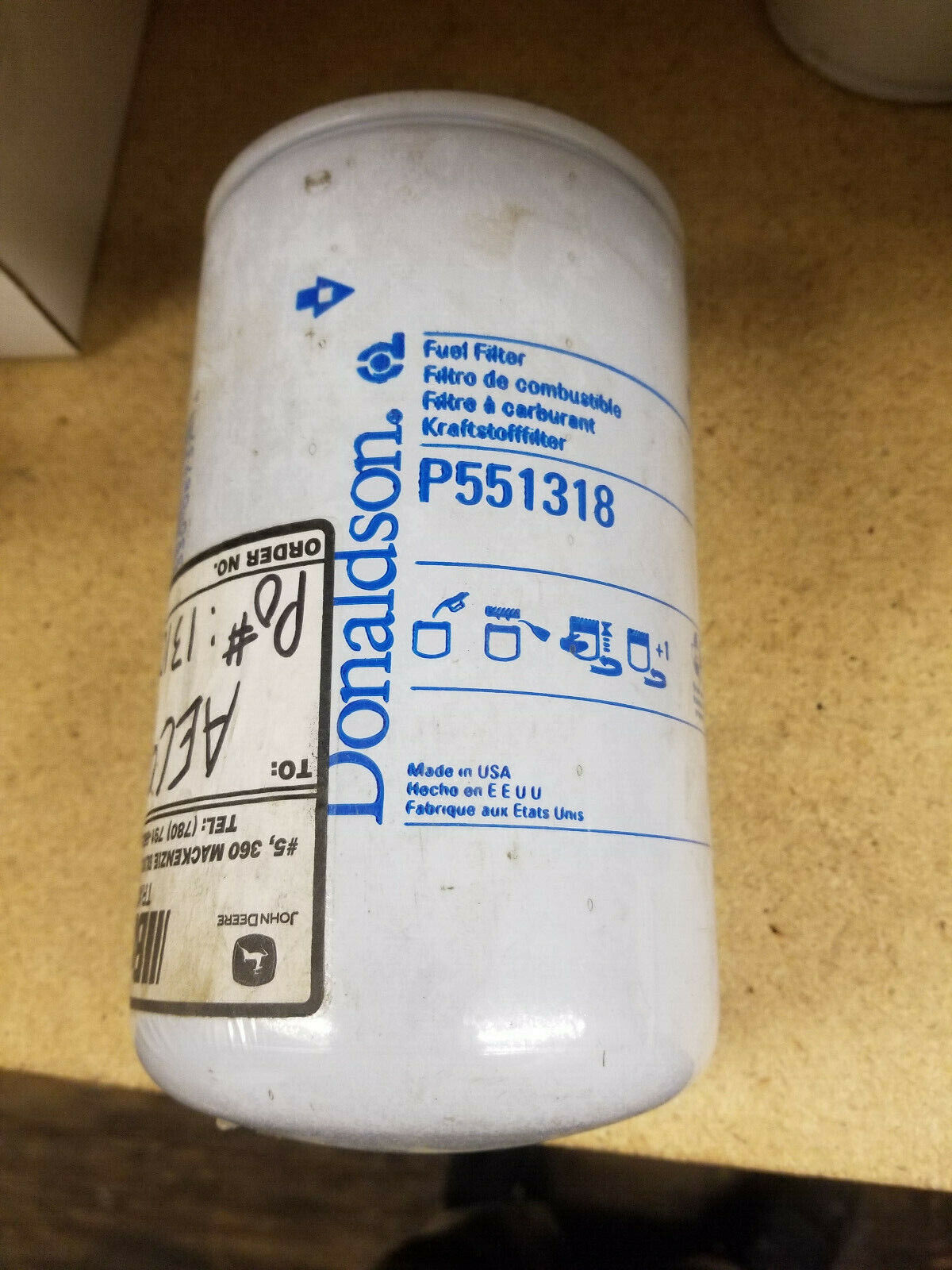 P551318 Donaldson FUEL FILTER