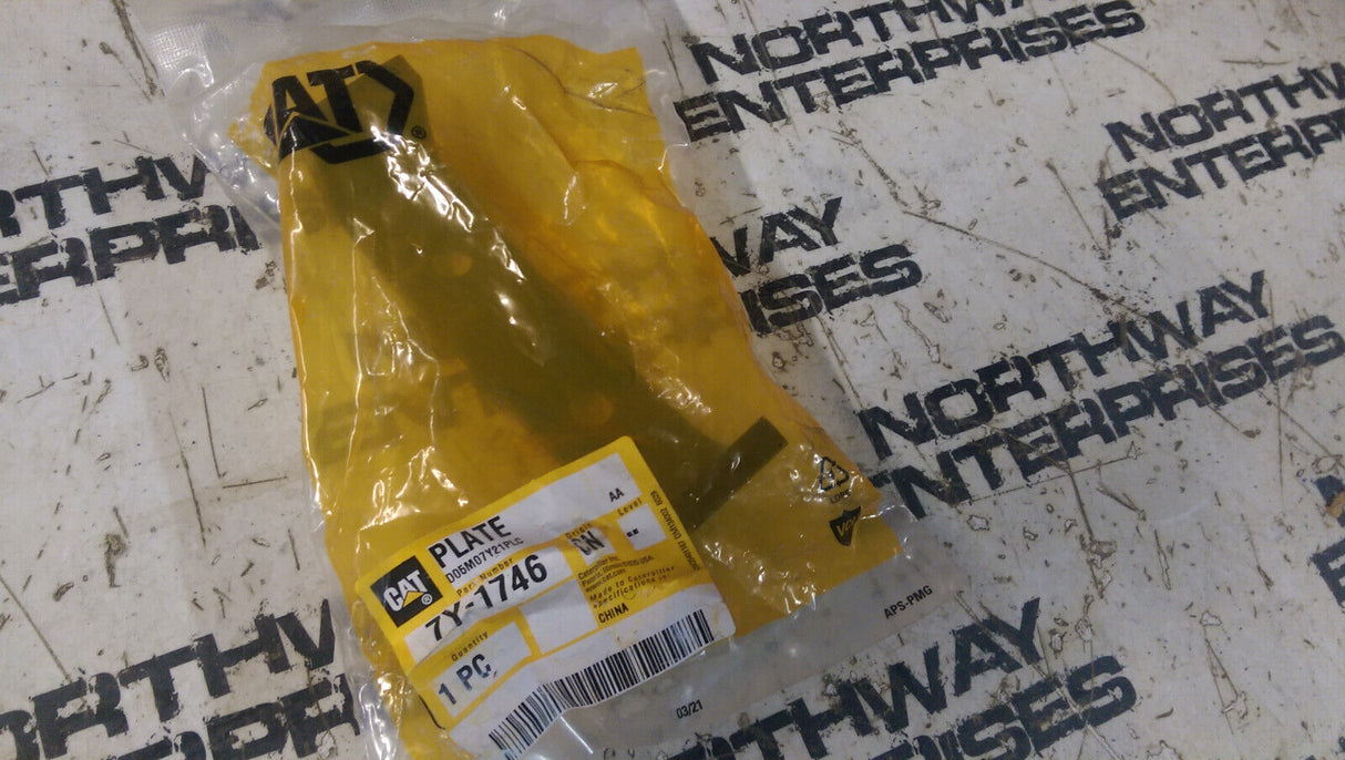 7Y1746 CATERPILLAR PLATE 7Y-1746