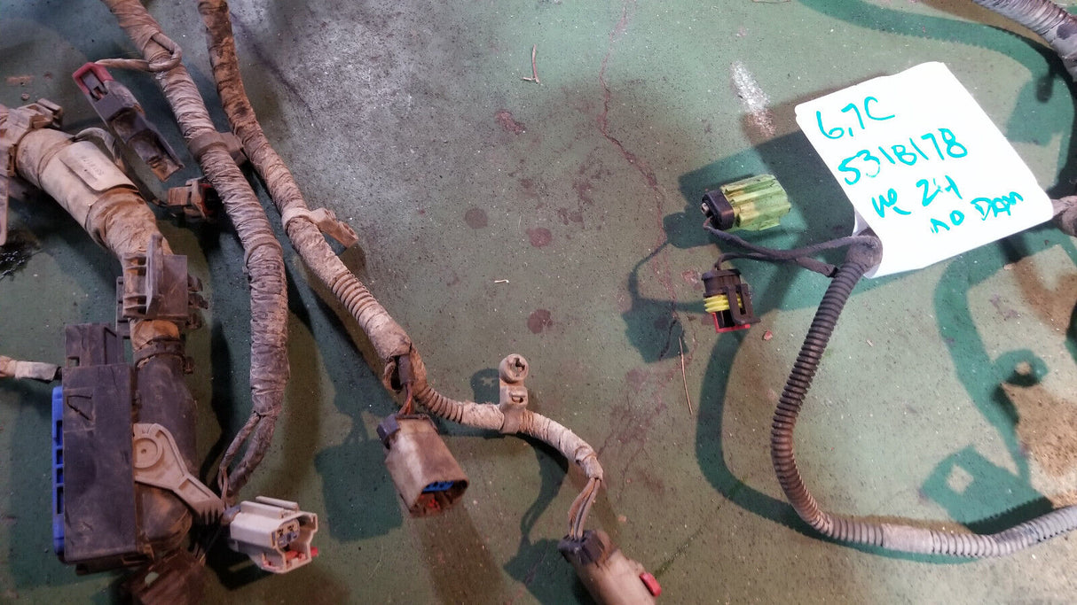5318178 DODGE RAM CUMMINS ENGINE WIRING HARNESS 2017