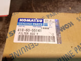 OEM KOMATSU FILTER 418-60-55141 BRAND NEW