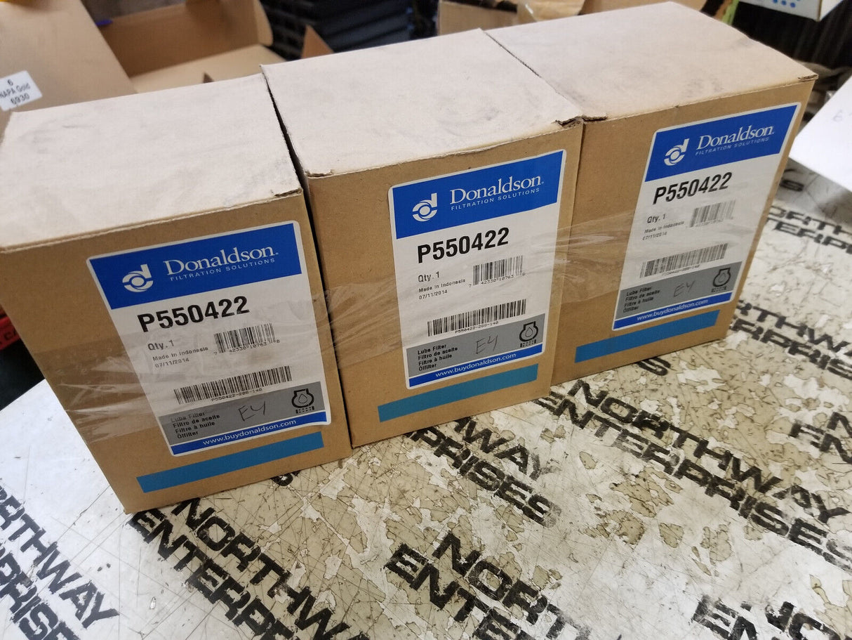 LOT OF 3PC - P550422 DONALDSON OIL FILTER