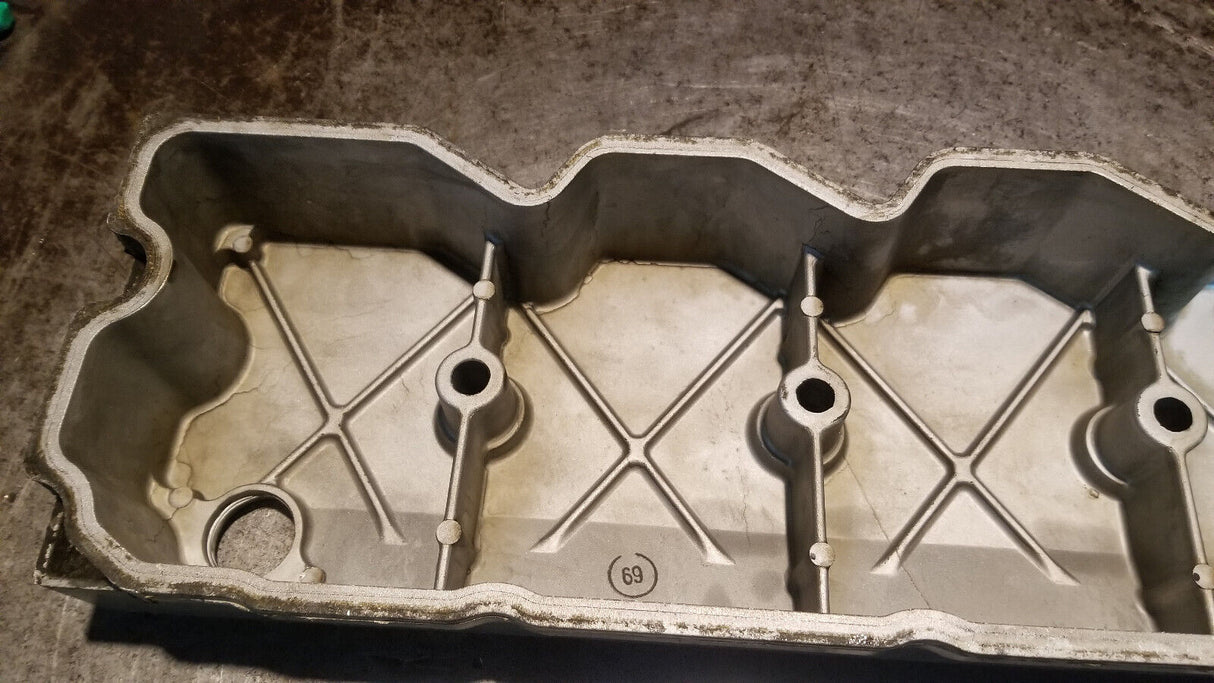 98-01 Dodge Ram Cummins 5.9L 24v turbo diesel engine VALVE COVER Silver 3941755