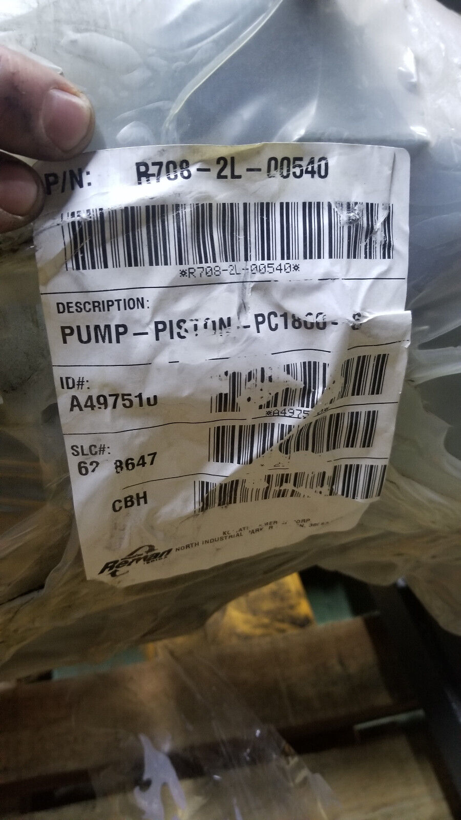 Komatsu R708-2L-00540 - Hydraulic Pump Piston Parts Assembly PC1800, R7082L00540