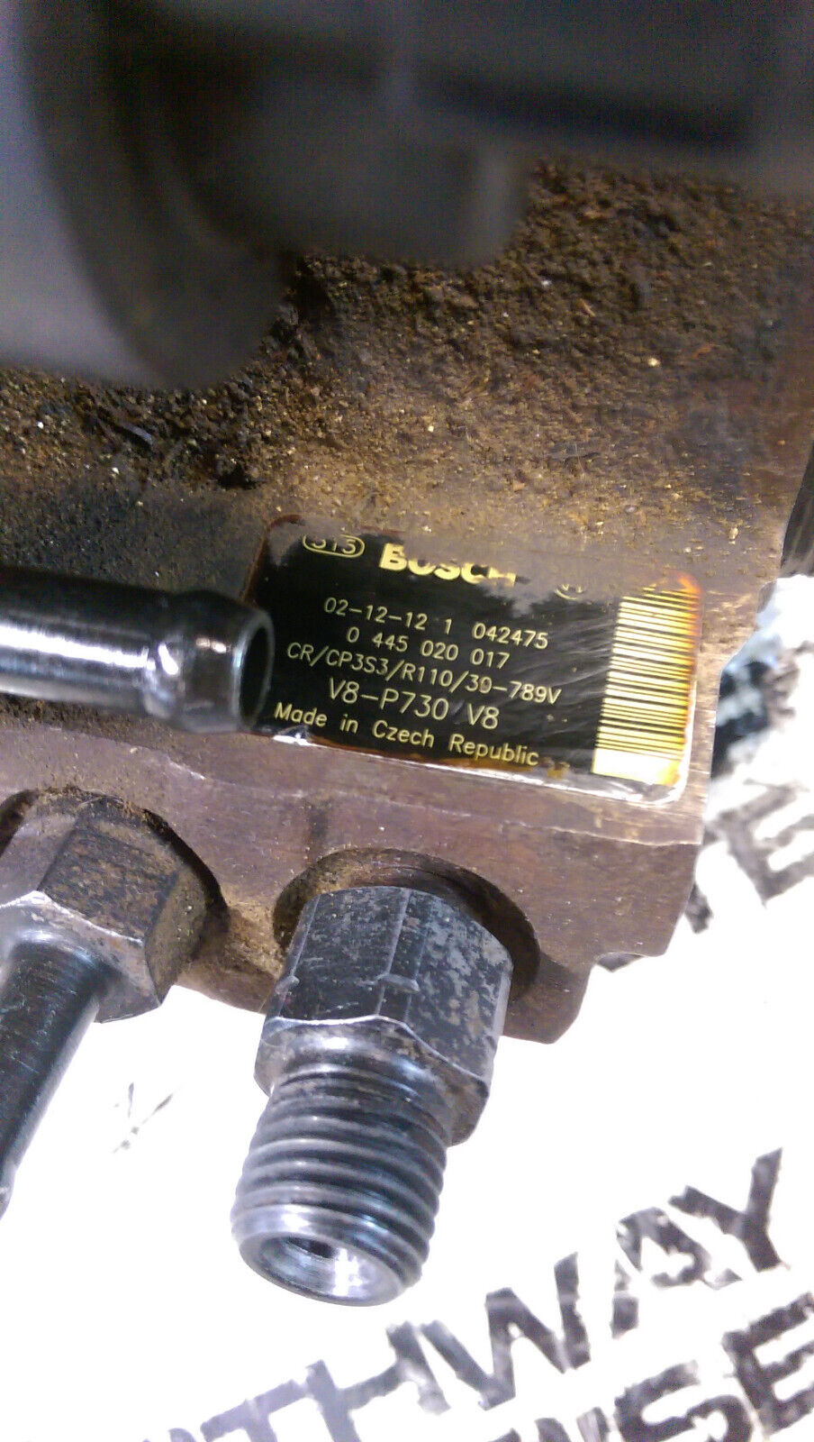 CORE 0445020017 Bosch CP3 Pump  GM Duramax CORE / FOR PARTS 8972080732 refv8
