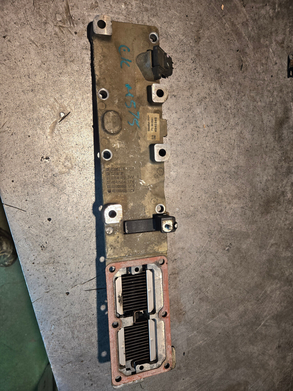 4940345 CUMMINS 6.7 6.7L INTAKE MANIFOLD GRID HEATER REF575