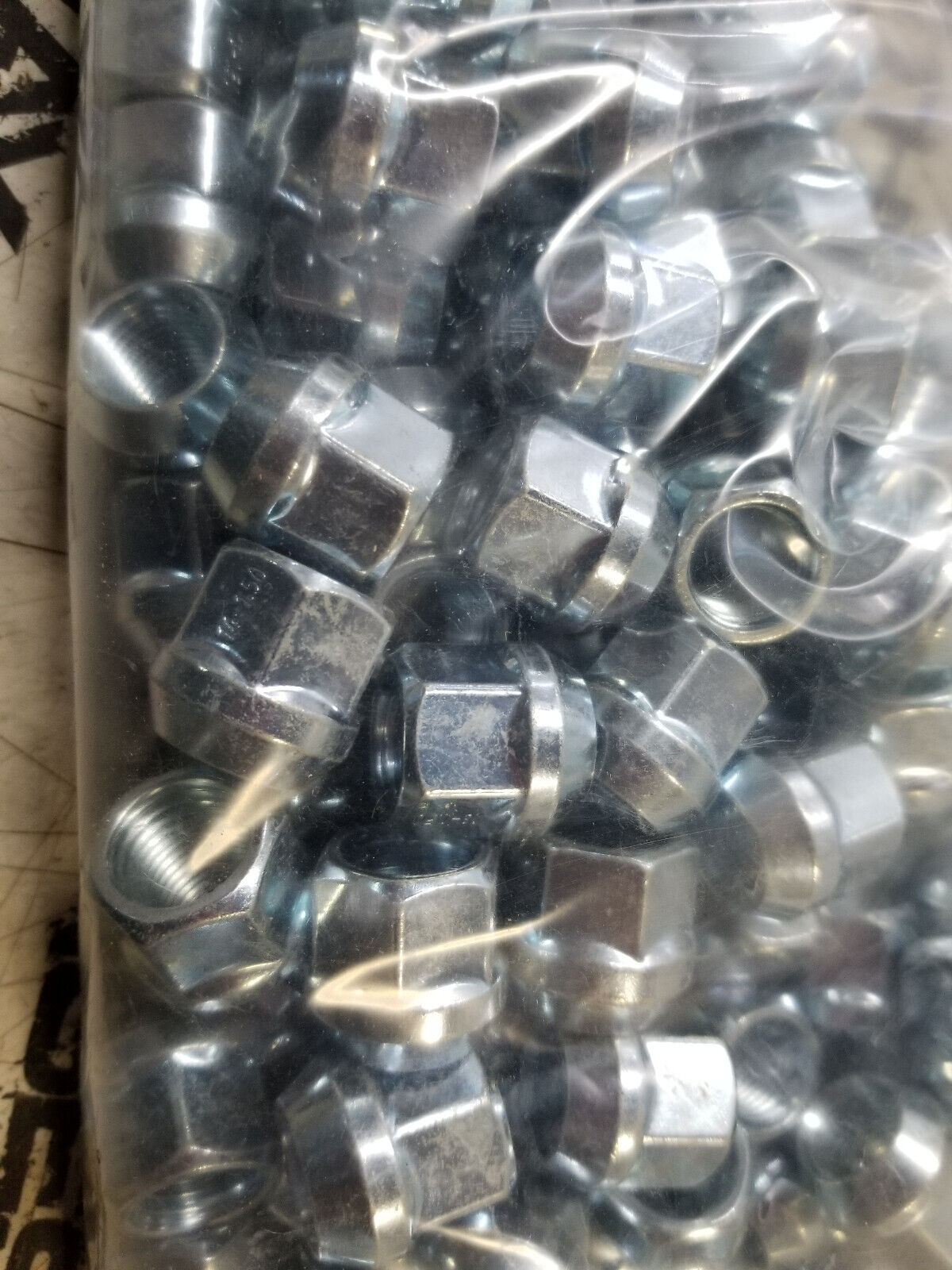 BOX OF 50 LUG NUTS 40048 14MM X 1.50 BULGE ACORN-OPEN END