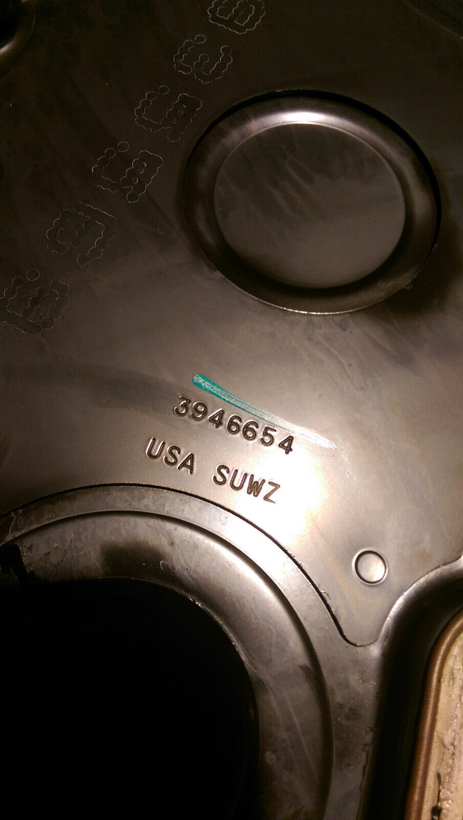 3946654 5.9l Cummins Timing Cover 2003-2007