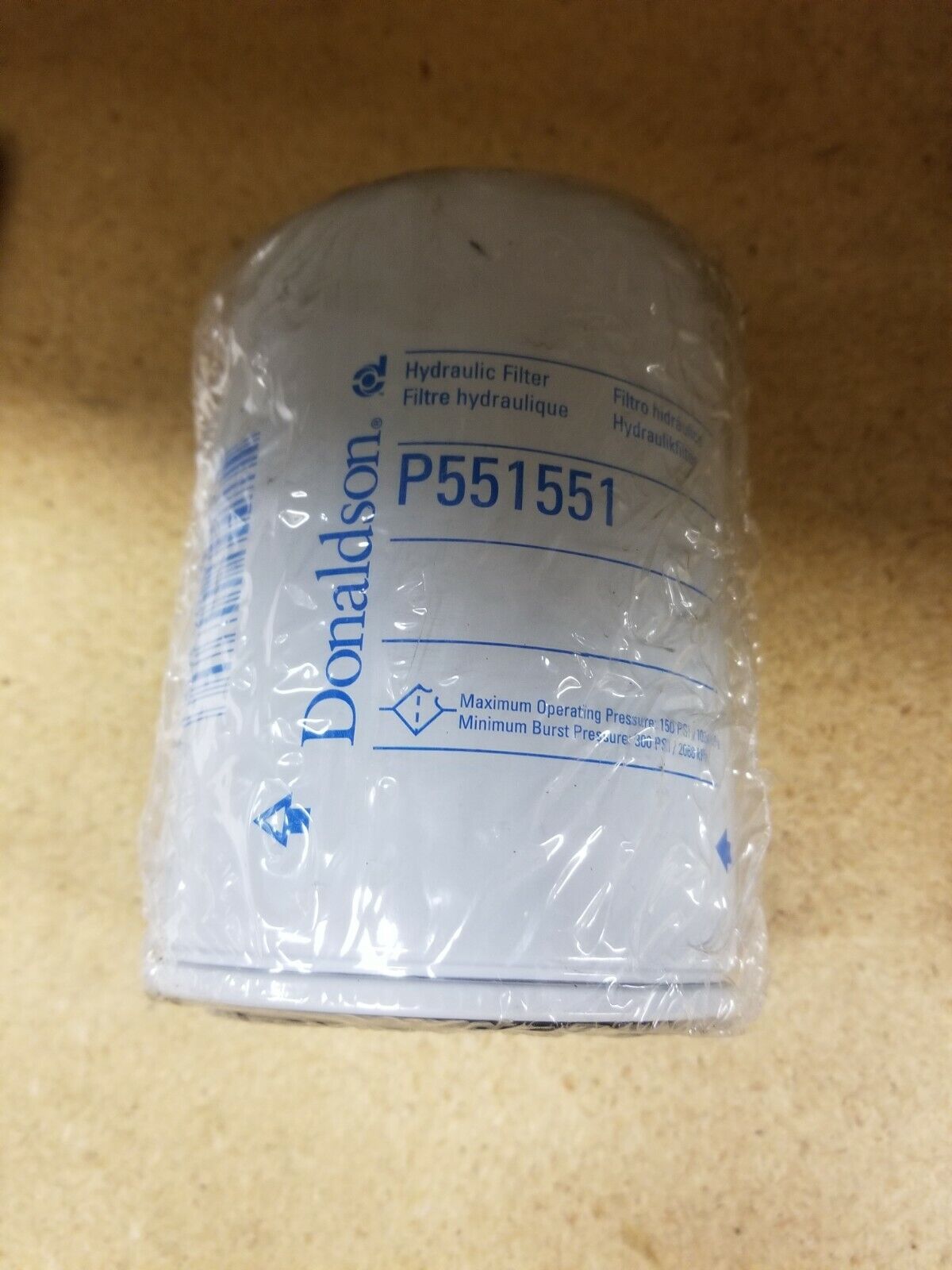 P551551 Donaldson Hydraulic Filter, Spin-On
