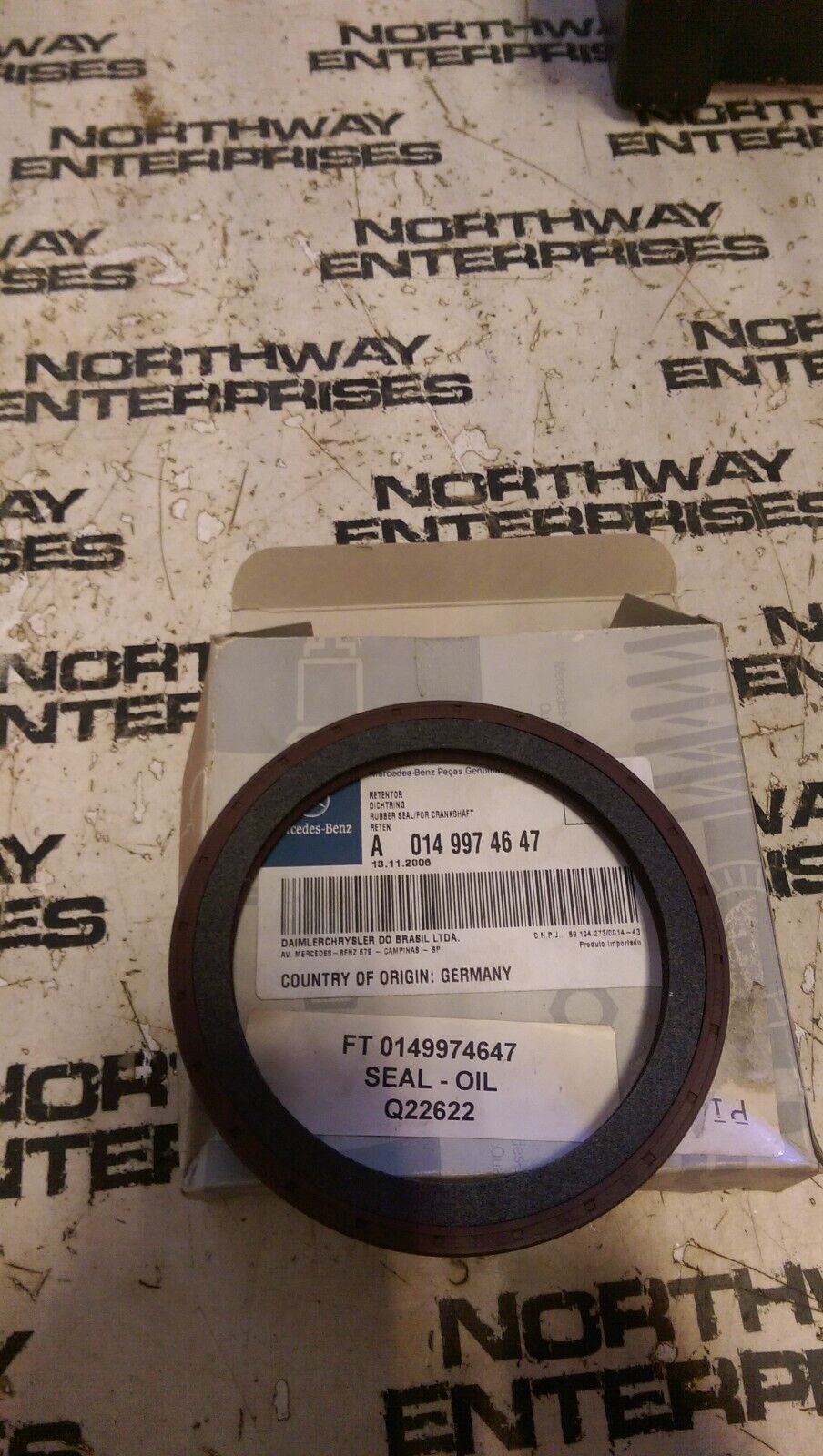 MERCEDES BENZ 149974647 - Shaft seal, seal ring