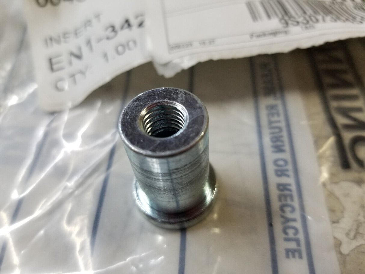 LOT OF 2PC - 342-4447: Belt Guard Threaded Insert 3424447