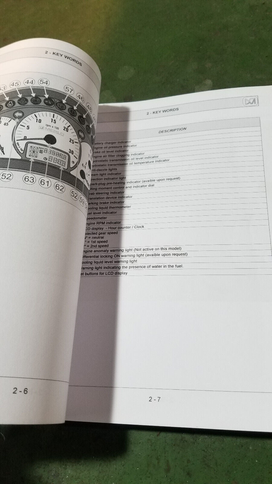 MERLO OPERATION AND MAINTENANCE BOOK P40.16 - P40.17 B8487383