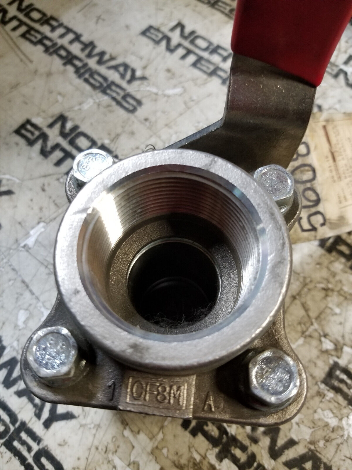 WORCESTER A351  CF8M HCPC 4466RTSE 1 1/2" Ball Valve