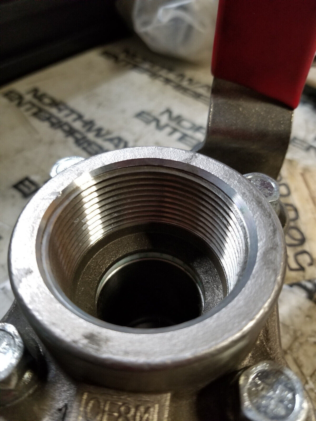 WORCESTER A351  CF8M HCPC 4466RTSE 1 1/2" Ball Valve