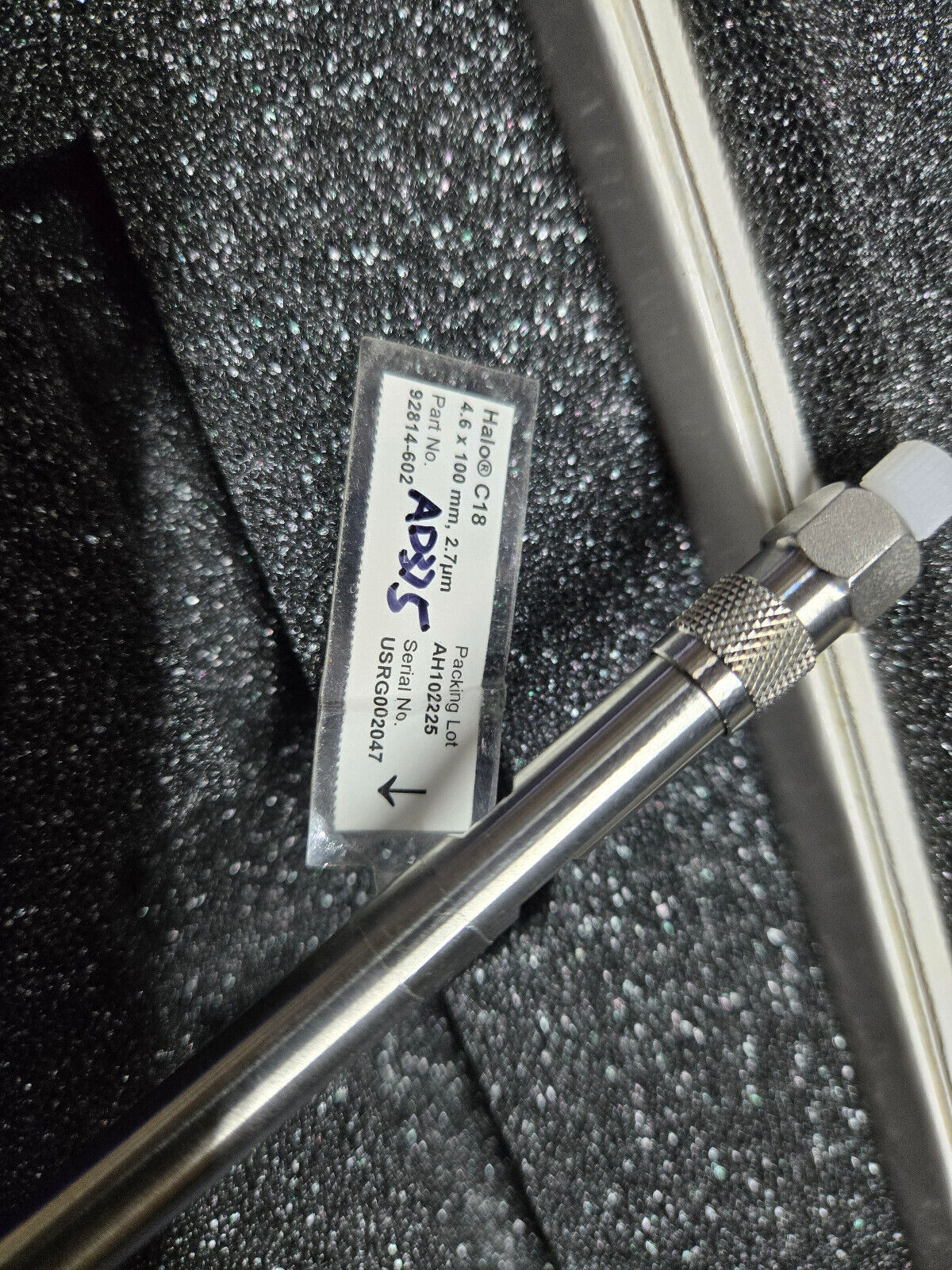 HALO 92814-602 C18 2.7 m, 100 x 4.6 mm HPLC Column REF AD375