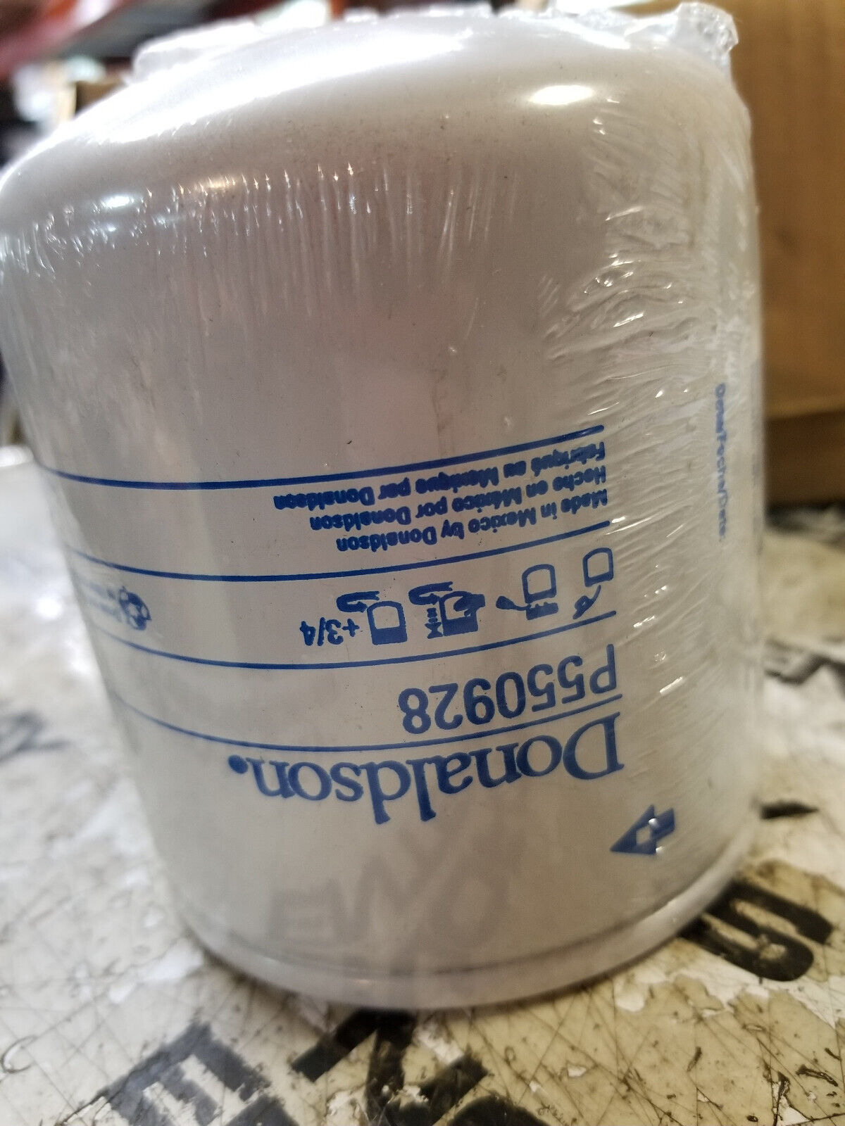 LOT OF 6PC - Donaldson Fuel Filter Spin-on Secondary- P550928