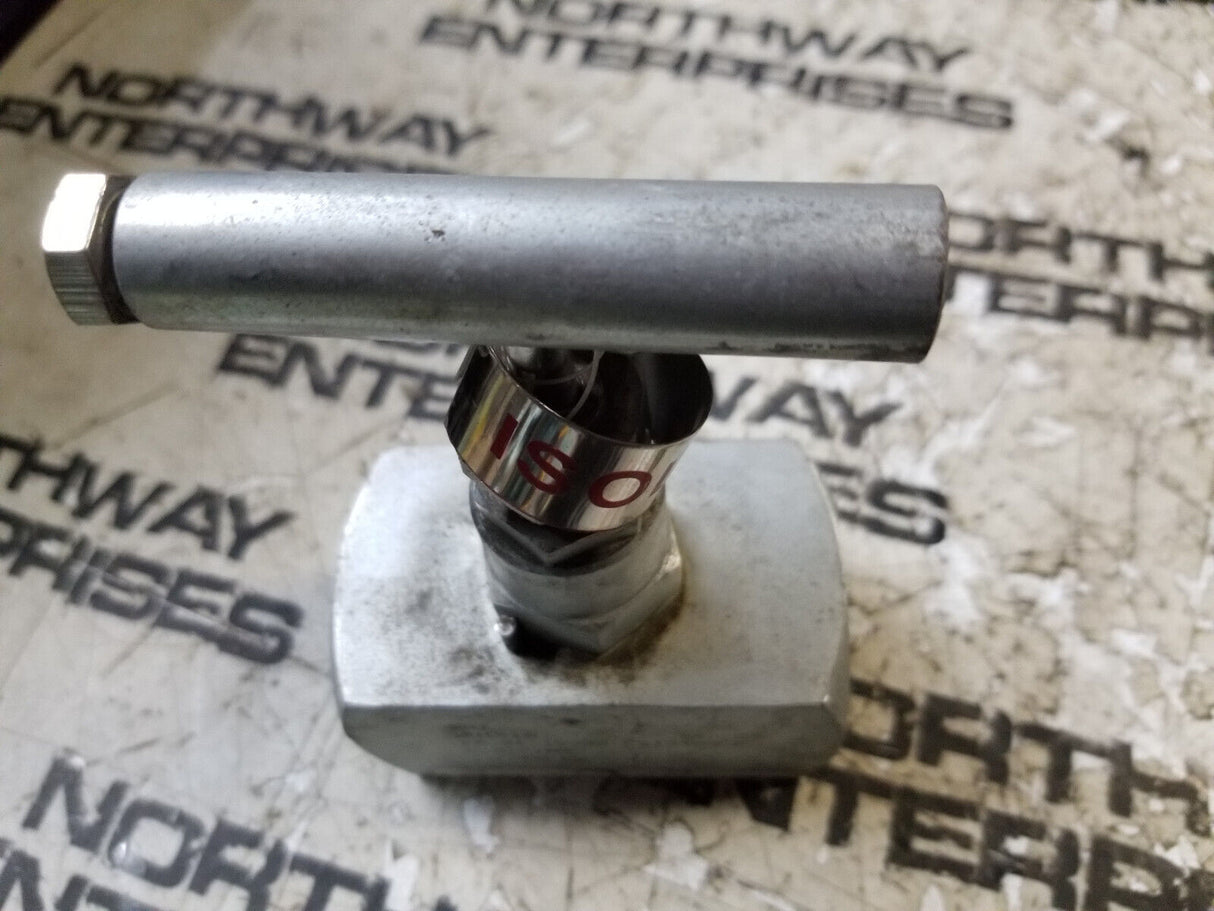 Needle Valve WN1518 HARD SEAT, STRAIGHT BODY, 1" 10000 PSI