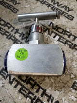 Needle Valve WN1518 HARD SEAT, STRAIGHT BODY, 1" 10000 PSI