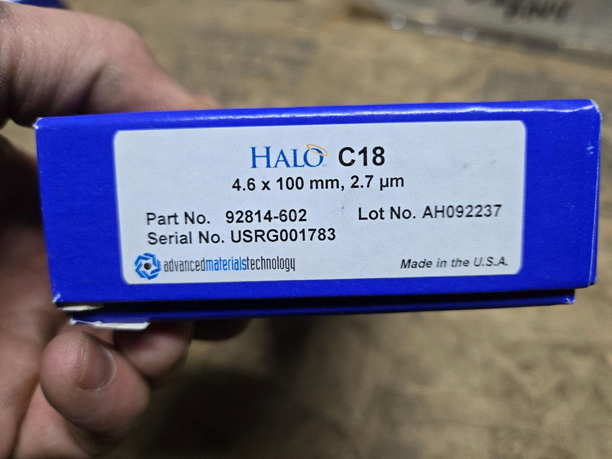 HALO 92814-602 C18 2.7 m, 100 x 4.6 mm HPLC Column