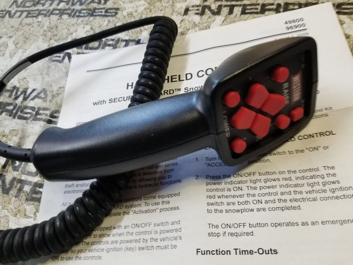 49800 96900 Western/Fisher snow plow fleetflex handheld controller