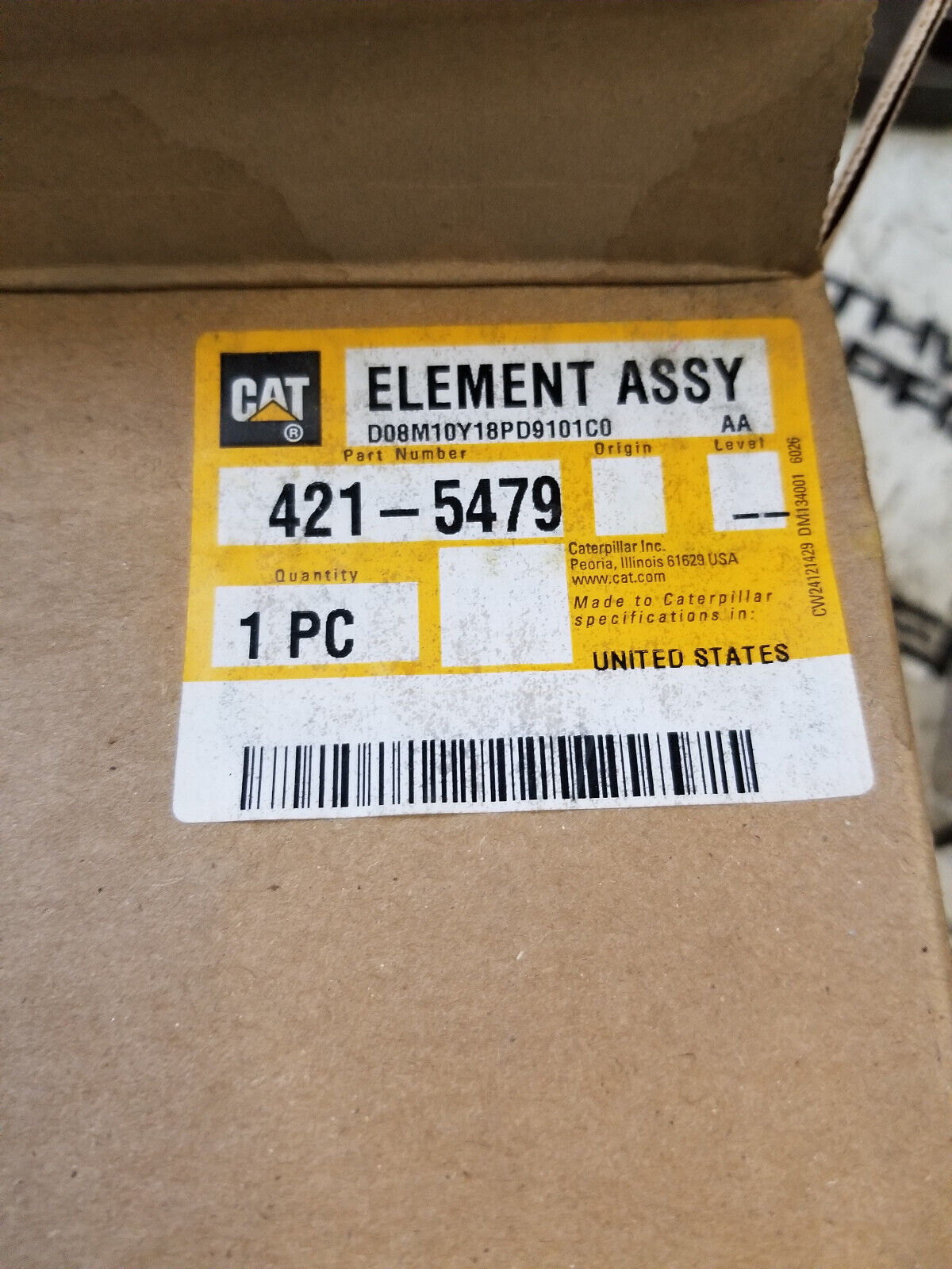 421-5479 CATERPILLAR HYDRAULIC FILTER 4215479