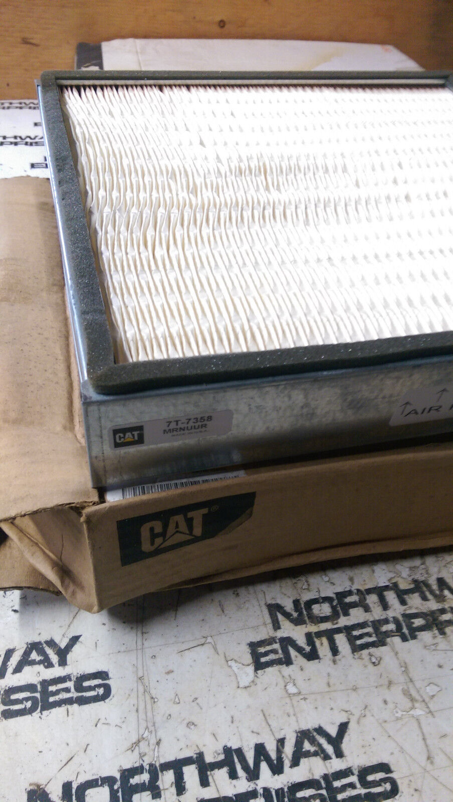 7T7358 GENUINE OEM CAT 7T-7358 CABIN AIR FILTER