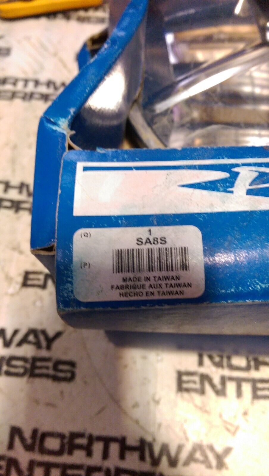 TRP SA8S 8-1/2" Stainless Convex Center Pivot Mirror w/ L Bracket Free