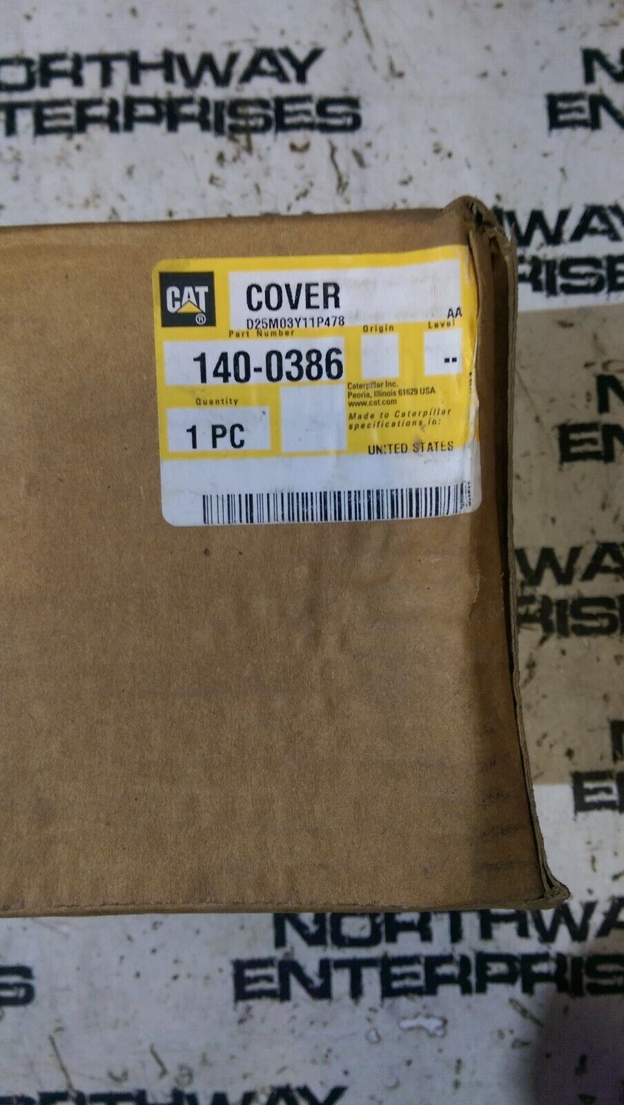CATERPILLAR 140-0386 COVER