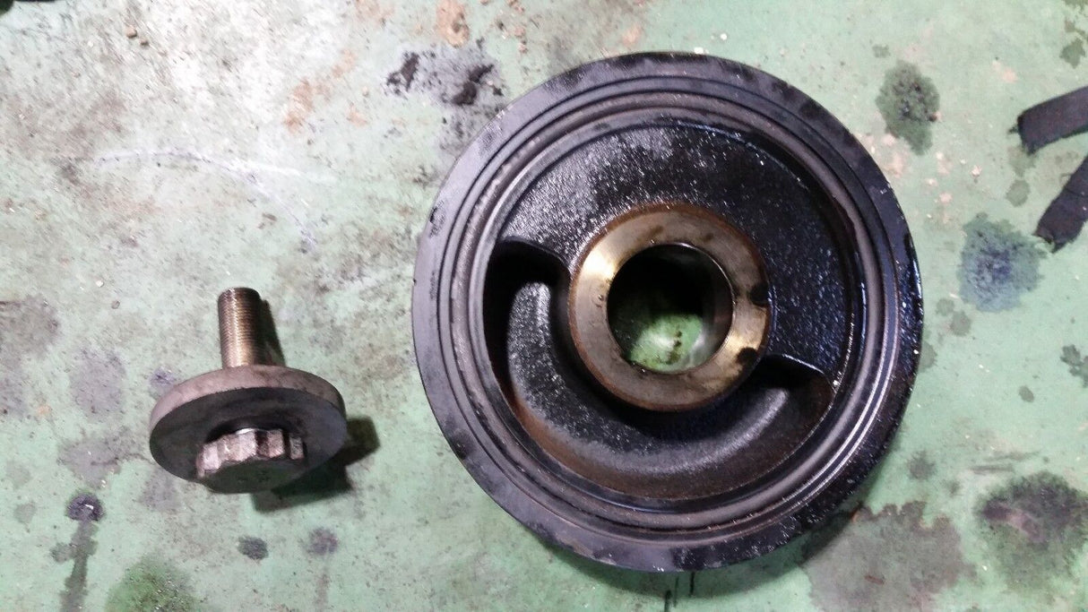 07-10 2007-2010 Duramax LBZ LMM Harmonic Balancer 97374383 SPN019298 with bolt