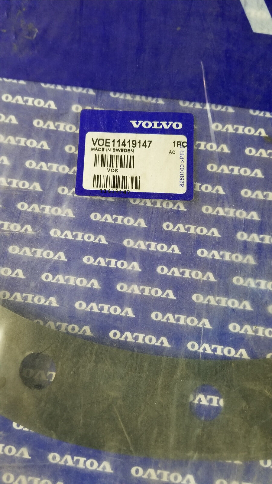 Volvo 11419147 NEW OEM Gasket A25D, A30D, A35D, A40D, T450D VOE11419147