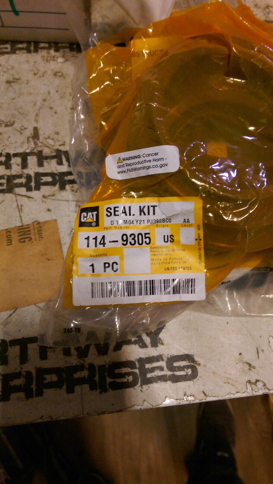 CATERPILLAR 114-9305: Kit-Seal