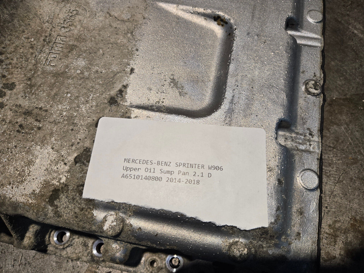 Mercedes Sprinter W906 Oil Pan Top A6510140800