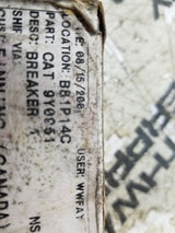CATERPILLAR 9Y-0951 BREAKER 9Y0951 40A