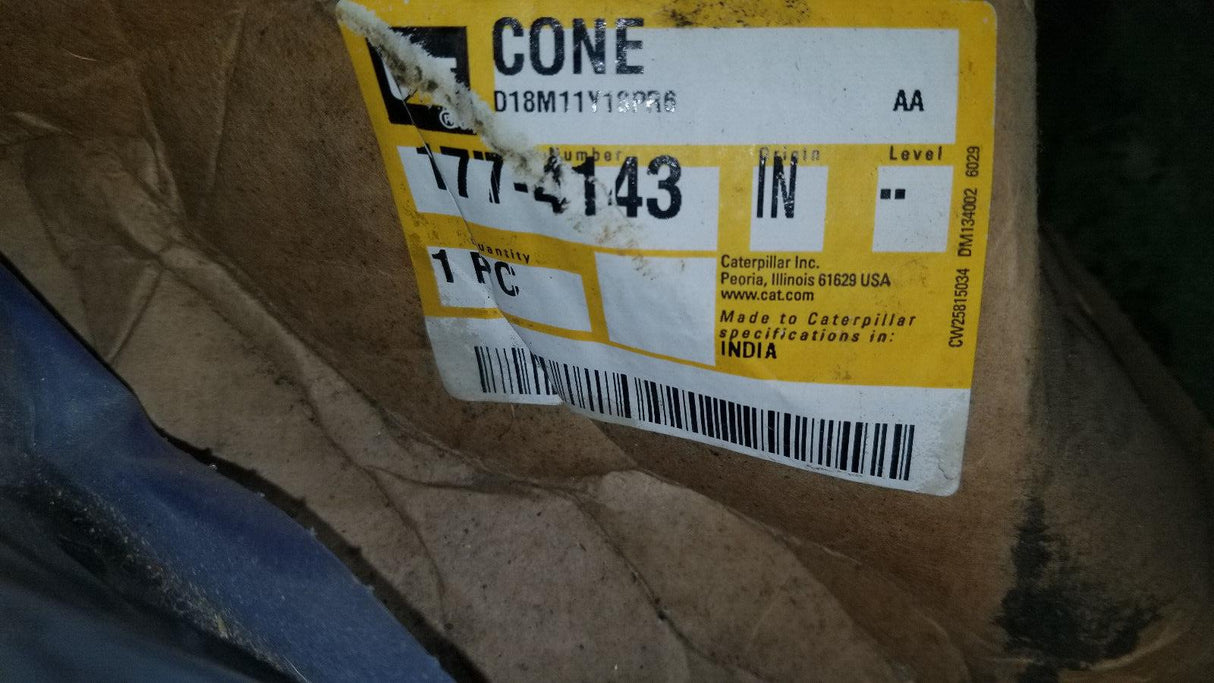 Caterpillar 177-4143 Bearing - Cone, Debris Resistant CAT Tapered Roller-Bearing