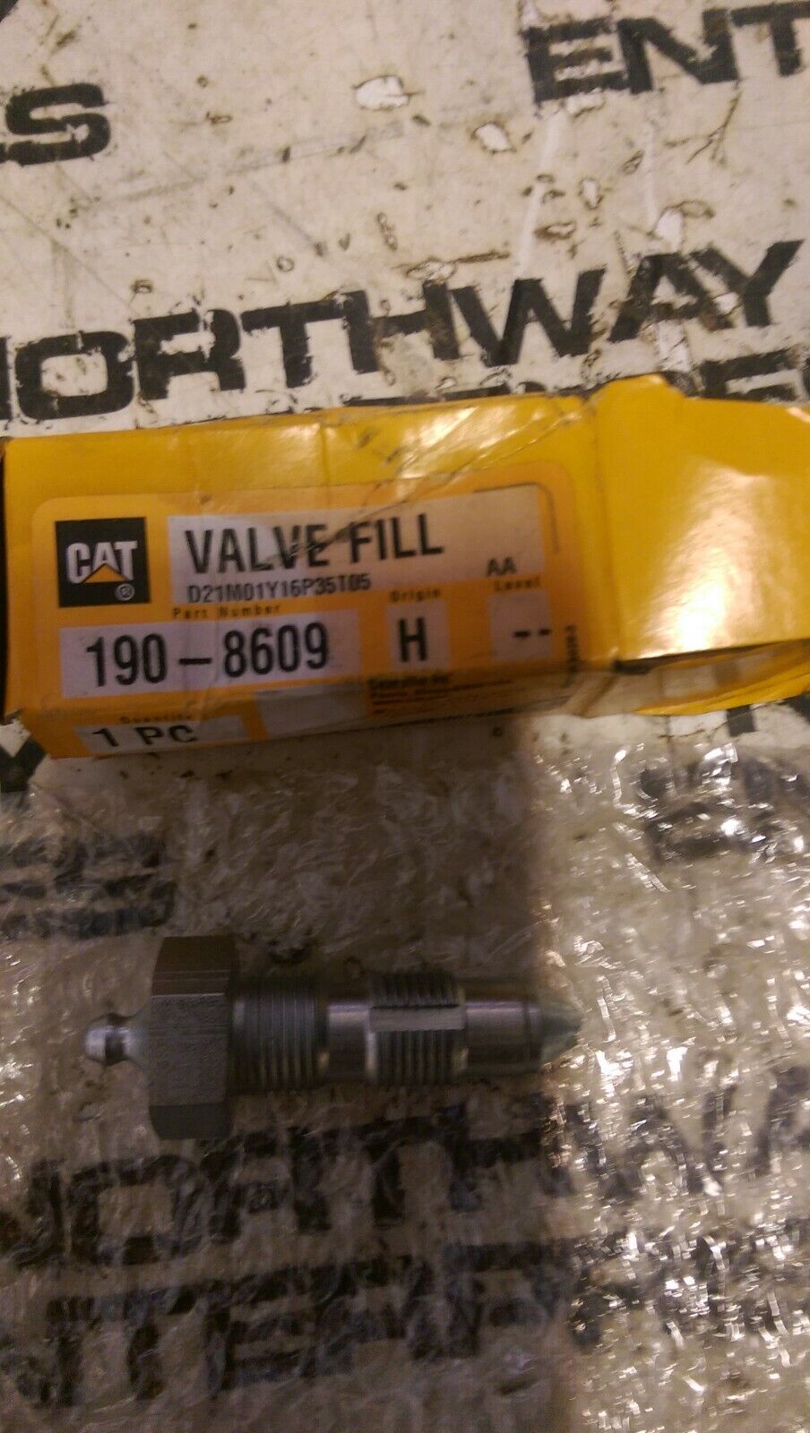 190-8609 Grease Valve  Caterpillar