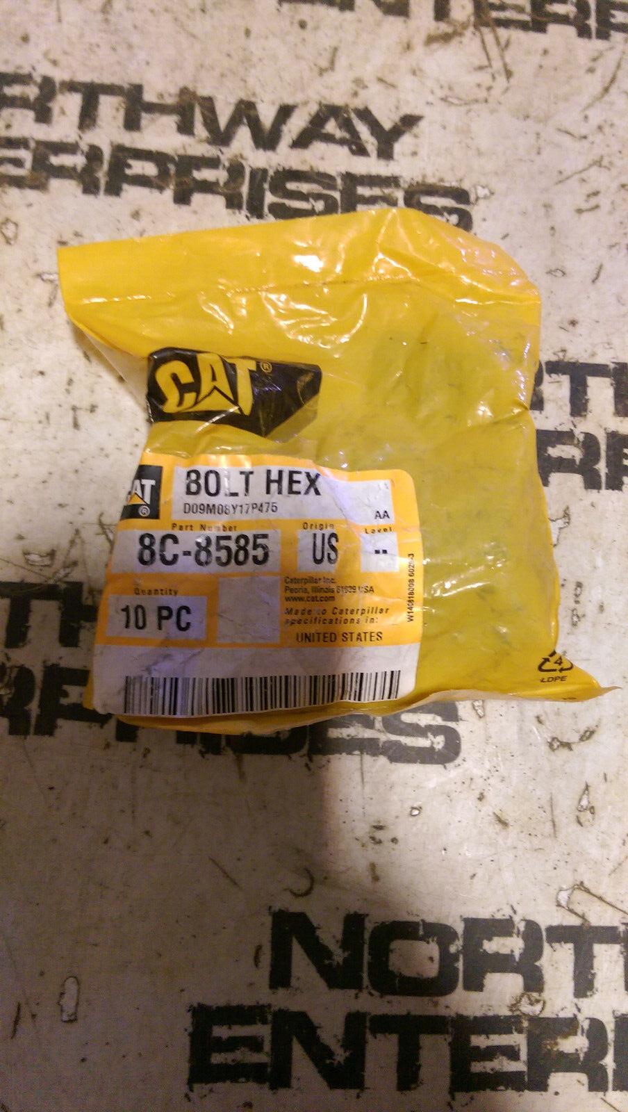 CATERPILLAR 8C-8585: BOLT HEX BAG OF 10PC