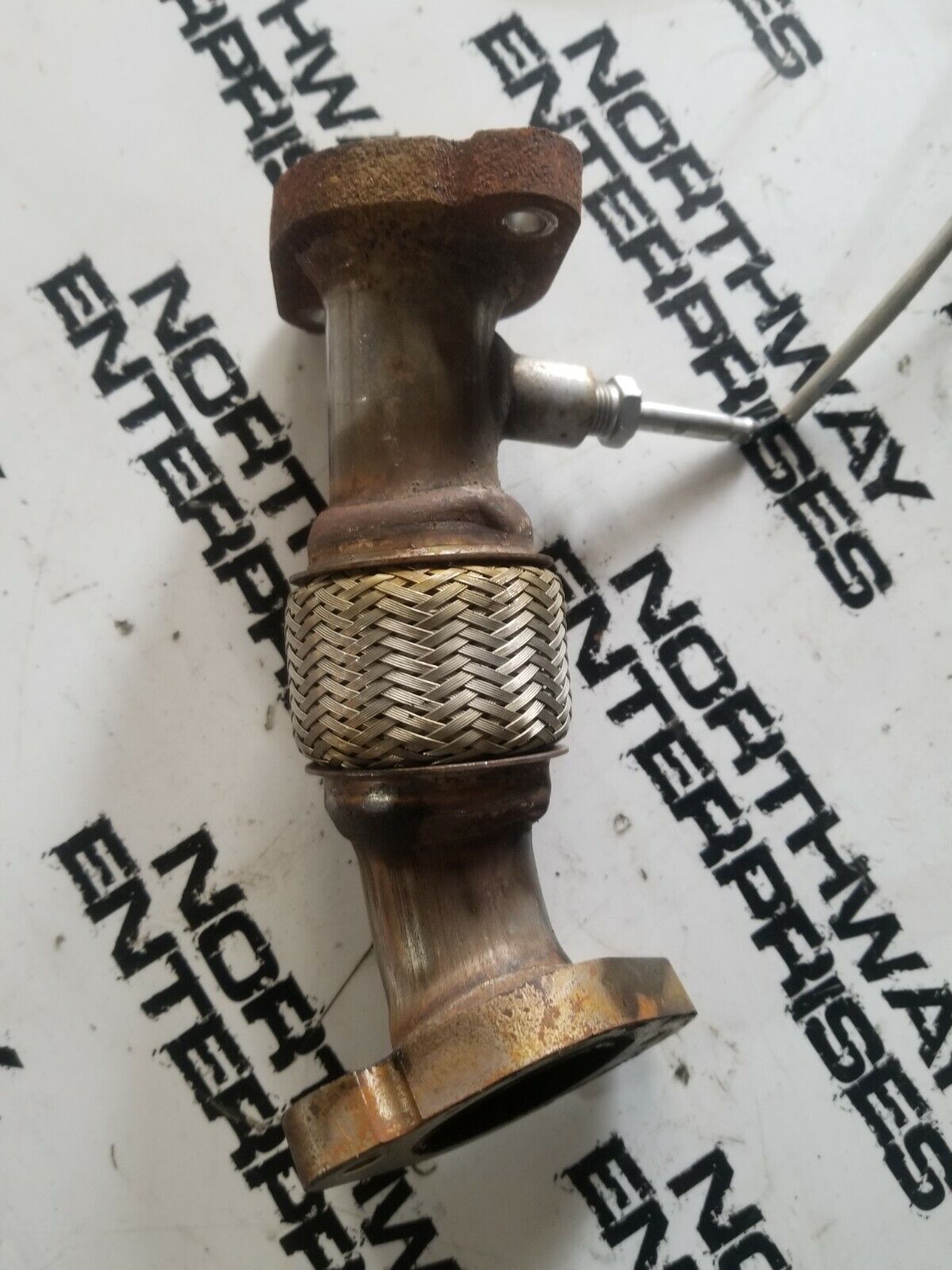 BC3Z-9E470-A Ford 6.7 6.7L Powerstroke Diesel EGR Cooler Exhaust Up Pipe