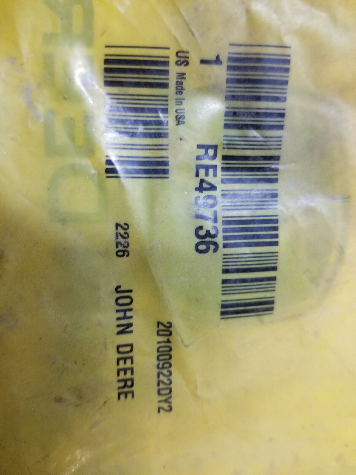 RE49736 JOHN DEERE CABLE